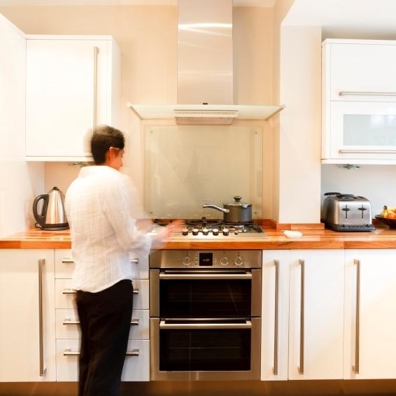 Cooking on gas and electric stoves can create indoor air pollution. The best way to avoid it is to buy a good range hood that vents outside, experts say. Cooking on gas and electric stoves can create indoor air pollution. The best way to avoid it is to buy a good range hood that vents outside, experts say.