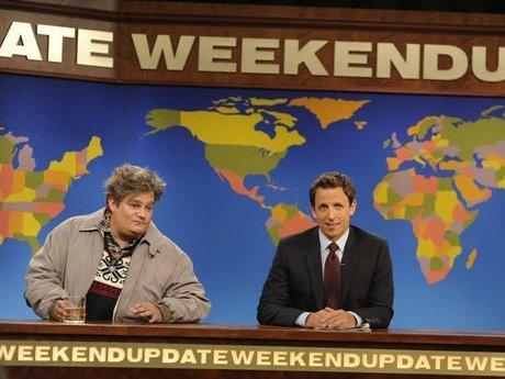 Bobby Moynihan (left) appears on Saturday Night Live as the character "Drunk Uncle." Bobby Moynihan (left) appears on Saturday Night Live as the character "Drunk Uncle."