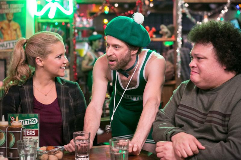 On Inside Amy Schumer, the comic (here with Jon Glaser and Adrian Martinez) deploys everything from scripted vignettes to stand-up comedy and man-on-the-street-style interviews. On Inside Amy Schumer, the comic (here with Jon Glaser and Adrian Martinez) deploys everything from scripted vignettes to stand-up comedy and man-on-the-street-style interviews.