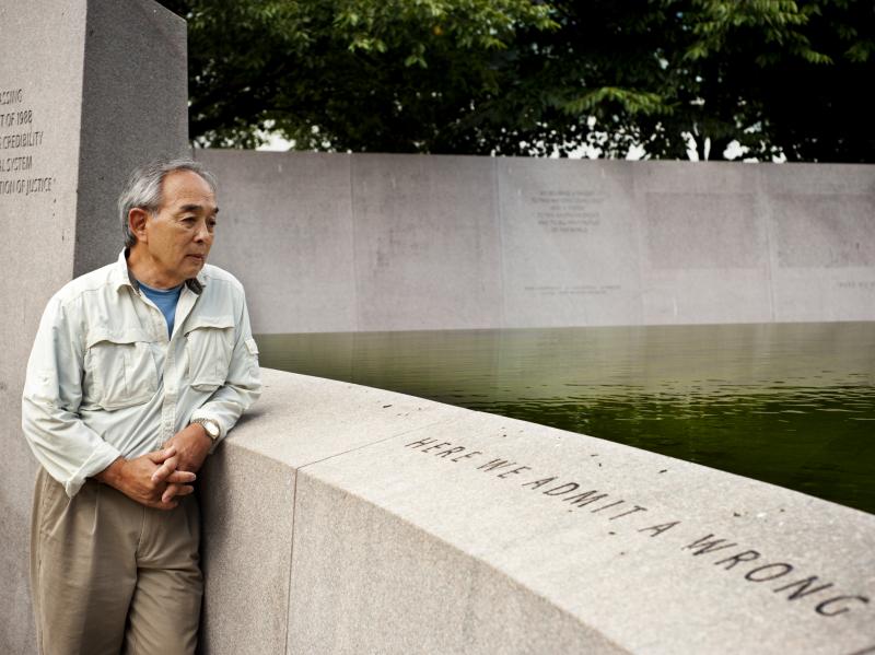 John Tateishi was incarcerated at Manzanar internment camp in California from age 3 until he was 6. John Tateishi was incarcerated at Manzanar internment camp in California from age 3 until he was 6.