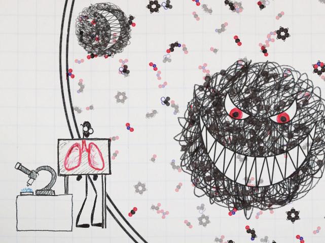 A screen grab from an animation explaining the lung gizmo. A screen grab from an animation explaining the lung gizmo.