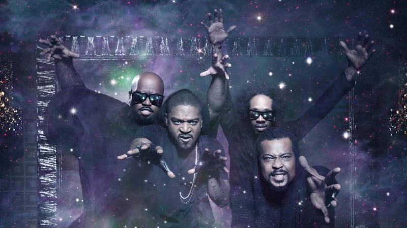 Goodie Mob, left to right: Cee-Lo, T-Mo, Big Gipp, Khujo. Goodie Mob, left to right: Cee-Lo, T-Mo, Big Gipp, Khujo.
