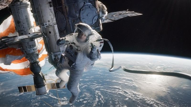 In Alfonso Cuaron's Gravity, Sandra Bullock plays Ryan Stone, an astronaut careening through space after an accident. In Alfonso Cuaron's Gravity, Sandra Bullock plays Ryan Stone, an astronaut careening through space after an accident.