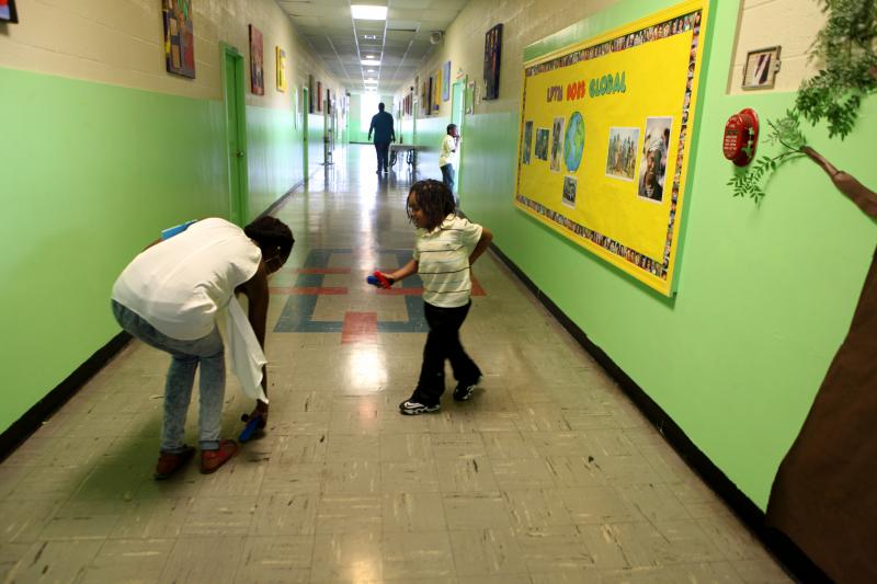 The program is held at the Charles R. Drew Elementary School. The program is held at the Charles R. Drew Elementary School.