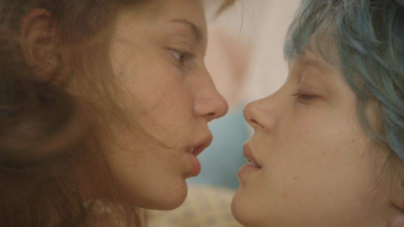 Blue Is the Warmest Color chronicles the love affair between high school student Adèle (Adèle Exarchopoulos, left) and Emma (Léa Seydoux), who is older and more experienced. Blue Is the Warmest Color chronicles the love affair between high school student Adèle (Adèle Exarchopoulos, left) and Emma (Léa Seydoux), who is older and more experienced.