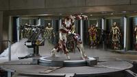 Window Dressing: Tony Stark's ongoing Iron Man research involves more than one suit of self-assembling armor. Window Dressing: Tony Stark's ongoing Iron Man research involves more than one suit of self-assembling armor.