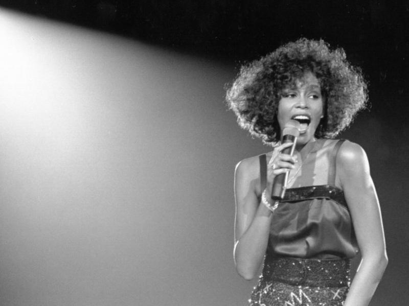 Whitney Houston performs in 1988. Whitney Houston performs in 1988.