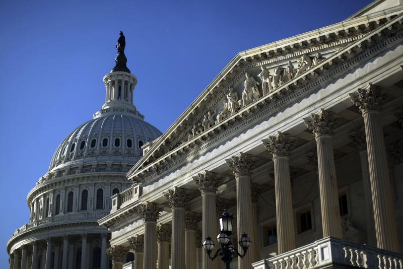 The Senate side of the U.S. Capitol. The Senate side of the U.S. Capitol.