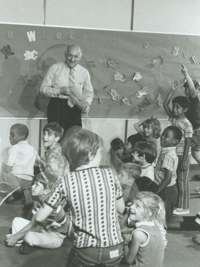 E. Paul Torrance, shown here in the mid-'80s, spent most of his career studying and encouraging students' creativity. E. Paul Torrance, shown here in the mid-'80s, spent most of his career studying and encouraging students' creativity.