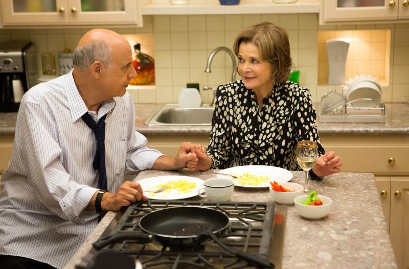 Jeffrey Tambor and Jessica Walter reprise their roles as George and Lucille Bluth in Netflix's new fourth season of Mitch Hurwitz's Arrested Development. Jeffrey Tambor and Jessica Walter reprise their roles as George and Lucille Bluth in Netflix's new fourth season of Mitch Hurwitz's Arrested Development.