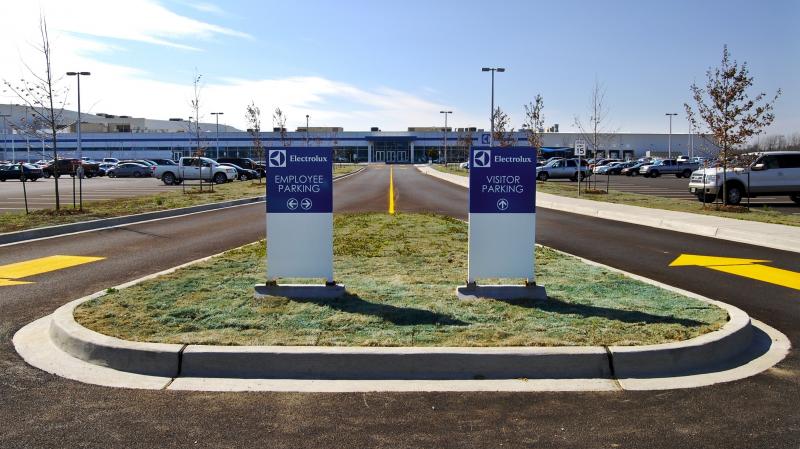 Electrolux's new plant in Memphis, Tenn., is the Swedish appliance company's most modern and high-tech facility. The factory will open this summer while an Electrolux plant in Quebec, Canada, is being shuttered. Electrolux's new plant in Memphis, Tenn., is the Swedish appliance company's most modern and high-tech facility. The factory will open this summer while an Electrolux plant in Quebec, Canada, is being shuttered.