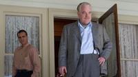 Navy veteran Freddie (Phoenix) falls under the influence of cult leader Lancaster Dodd (Philip Seymour Hoffman) in Anderson's film, which critic Ella Taylor describes as "one of the most twisted father-son tales ever told." Navy veteran Freddie (Phoenix) falls under the influence of cult leader Lancaster Dodd (Philip Seymour Hoffman) in Anderson's film, which critic Ella Taylor describes as "one of the most twisted father-son tales ever told."