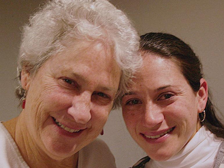 Carol Kirsch and her daughter, Rebecca Posamentier, visited StoryCorps in 2008. Posamentier visited again recently. Carol Kirsch and her daughter, Rebecca Posamentier, visited StoryCorps in 2008. Posamentier visited again recently.