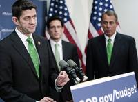 Wisconsin Rep. Paul Ryan speaks about his new budget plan after a March 19 party conference. Wisconsin Rep. Paul Ryan speaks about his new budget plan after a March 19 party conference.