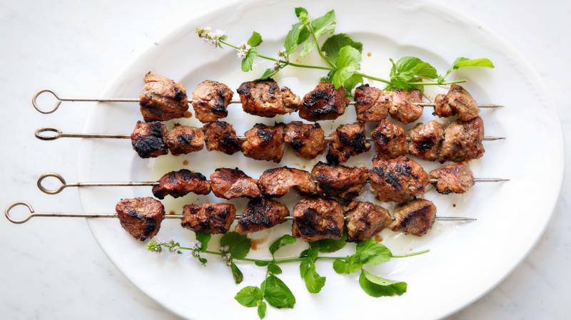 Punjabi Lamb Kebabs, like many tandoor dishes, can also be made on gas or charcoal grills. Punjabi Lamb Kebabs, like many tandoor dishes, can also be made on gas or charcoal grills.