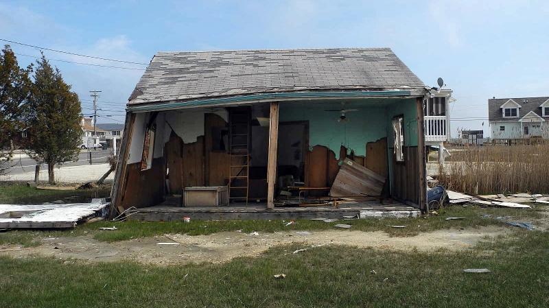 A house damaged by Superstorm Sandy, in Tuckerton, N.J. A house damaged by Superstorm Sandy, in Tuckerton, N.J.