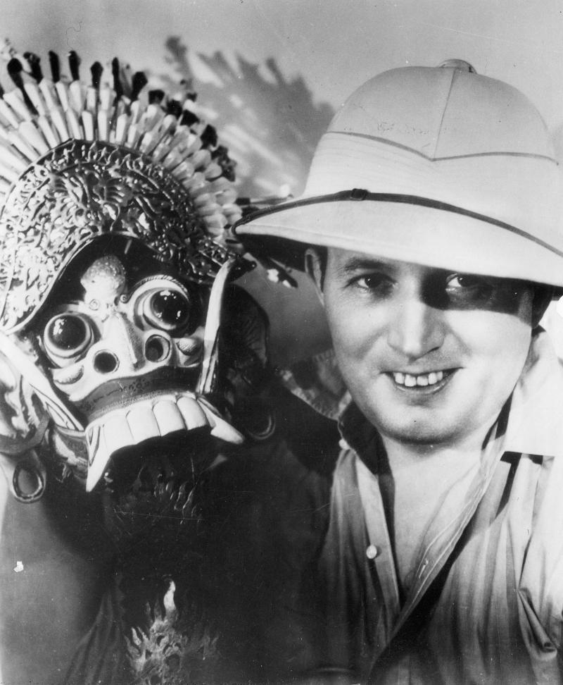 Robert Ripley traveled the world collecting souvenirs like this Balinese lion mask. Robert Ripley traveled the world collecting souvenirs like this Balinese lion mask.