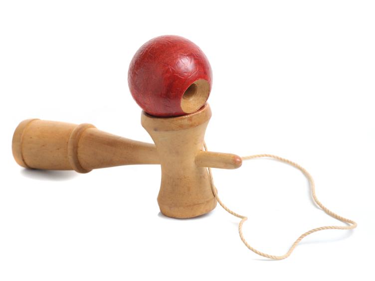 The traditional Kendama is making a splash with kids. The traditional Kendama is making a splash with kids.