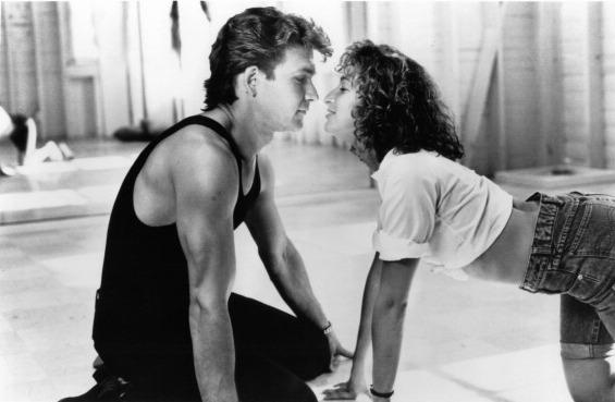 Patrick Swayze and Jennifer Grey in a scene from the 1987 movie Dirty Dancing. Patrick Swayze and Jennifer Grey in a scene from the 1987 movie Dirty Dancing.