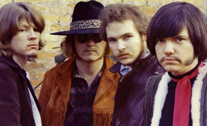 Before ZZ Top, Billy Gibbons (second from right) was in the more psychedelic Moving Sidewalks. Before ZZ Top, Billy Gibbons (second from right) was in the more psychedelic Moving Sidewalks.