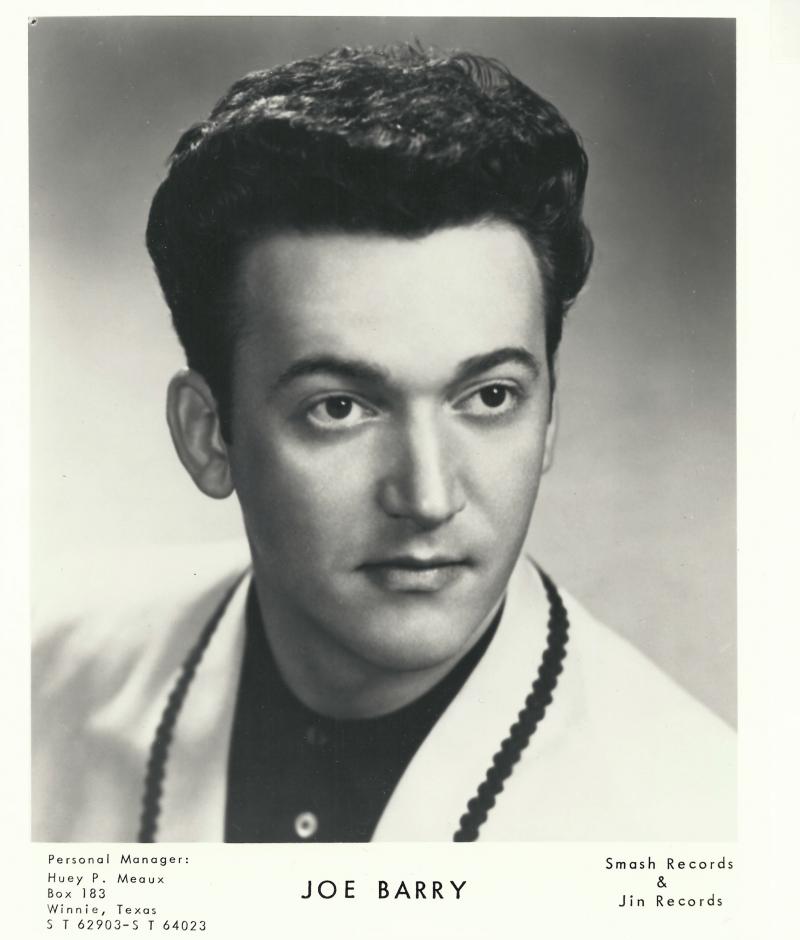 Joe Barry was a pioneer of "swamp-pop" in the early 1960s. Joe Barry was a pioneer of "swamp-pop" in the early 1960s.