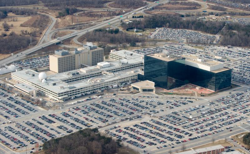 The National Security Agency (NSA) headquarters at Fort Meade, Md. The National Security Agency (NSA) headquarters at Fort Meade, Md.