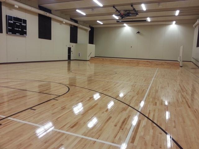 Many school safe rooms, like this one inside Jeffries Elementary in Springfield, Mo., also serve as gymnasiums. Constructed with a $1.6 million grant from FEMA, which covered 75 percent of the cost, the shelter can hold more than 500 people — enough to Many school safe rooms, like this one inside Jeffries Elementary in Springfield, Mo., also serve as gymnasiums. Constructed with a $1.6 million grant from FEMA, which covered 75 percent of the cost, the shelter can hold more than 500 people — enough to