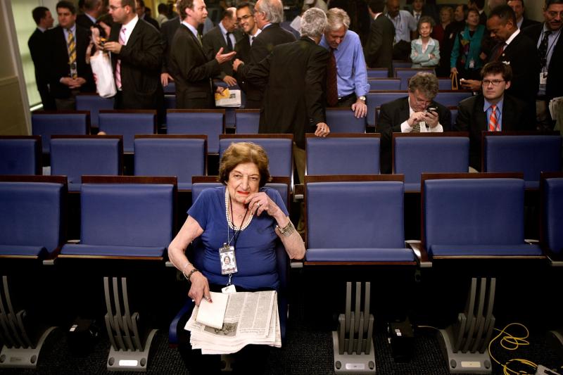 Veteran White House correspondent Helen Thomas broke barriers and became a White House fixture, but her famous bluntness caused her downfall in the end. Veteran White House correspondent Helen Thomas broke barriers and became a White House fixture, but her famous bluntness caused her downfall in the end.