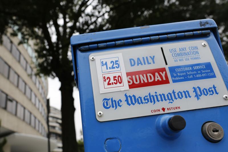 The Washington Post is now in its seventh straight year of declining revenues, says the paper's chairman, Donald Graham. Rather than continue to watch the paper struggle, Graham and Publisher Katharine Weymouth decided to look for a buyer. The Washington Post is now in its seventh straight year of declining revenues, says the paper's chairman, Donald Graham. Rather than continue to watch the paper struggle, Graham and Publisher Katharine Weymouth decided to look for a buyer.