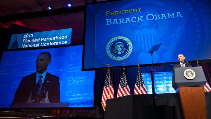 Soon after President Obama spoke at Planned Parenthood's national conference in Washington, D.C., last Friday, the administration alienated some women's health groups. Soon after President Obama spoke at Planned Parenthood's national conference in Washington, D.C., last Friday, the administration alienated some women's health groups.
