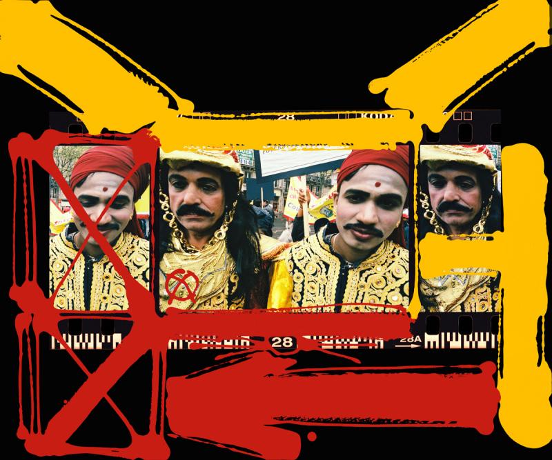 Tamil Tigers, Paris, 1990 (painted contact 2006) Tamil Tigers, Paris, 1990 (painted contact 2006)