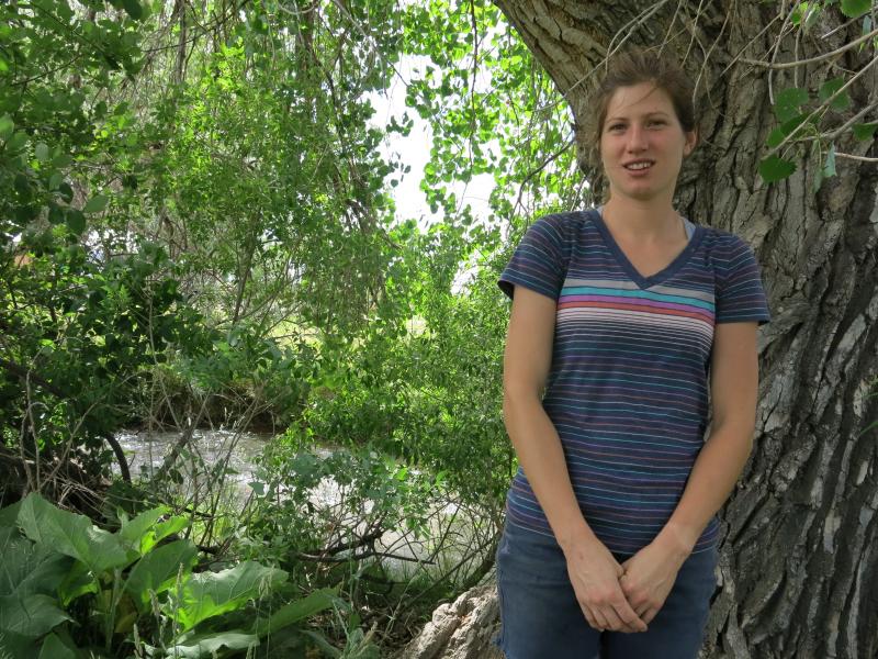 Eva Teague, 31, is trying to start her own pig farm in Colorado but is running into financial obstacles typical of many young farmers trying to break into the business. Eva Teague, 31, is trying to start her own pig farm in Colorado but is running into financial obstacles typical of many young farmers trying to break into the business.