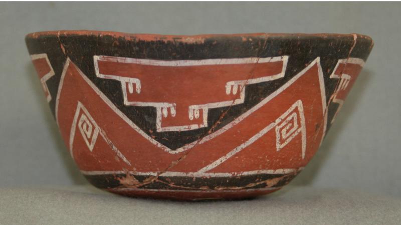 Make mine a venti: An example of a drinking vessel from the Grasshopper Pueblo archaeological site in central Arizona. Researchers tested shards of similar vessels found at various sites in the American Southwest and found evidence that people in the regi Make mine a venti: An example of a drinking vessel from the Grasshopper Pueblo archaeological site in central Arizona. Researchers tested shards of similar vessels found at various sites in the American Southwest and found evidence that people in the regi