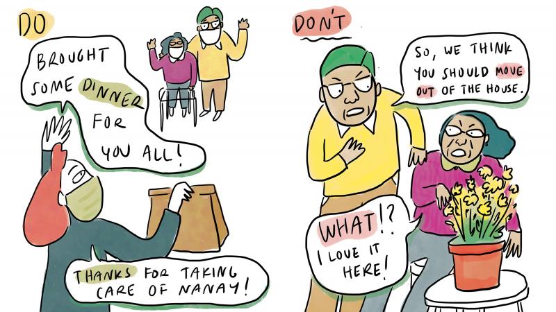 do's and don'ts of caring for older people in the pandemic do's and don'ts of caring for older people in the pandemic