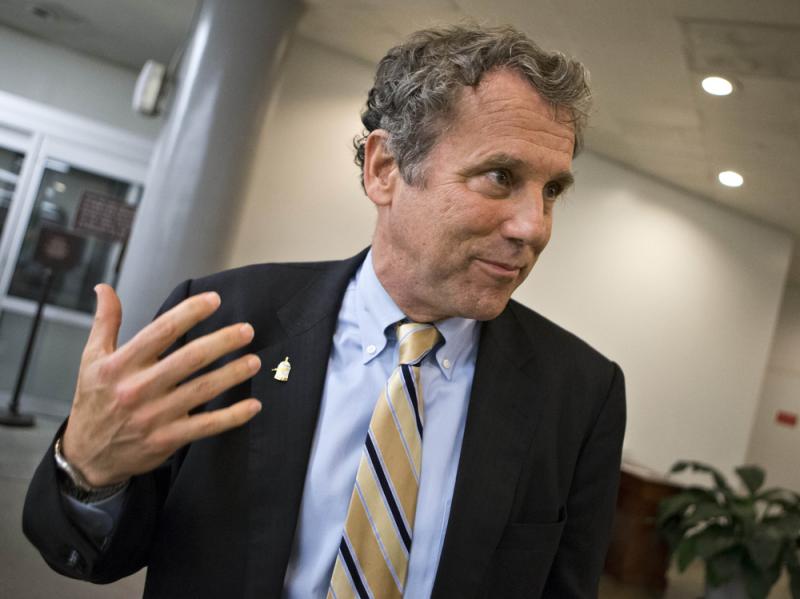Sen. Sherrod Brown, D-Ohio, is holding up an Obama trade nomination after U.S. trade authorities missed a deadline to ease secrecy protocols around TPP draft language. Sen. Sherrod Brown, D-Ohio, is holding up an Obama trade nomination after U.S. trade authorities missed a deadline to ease secrecy protocols around TPP draft language.