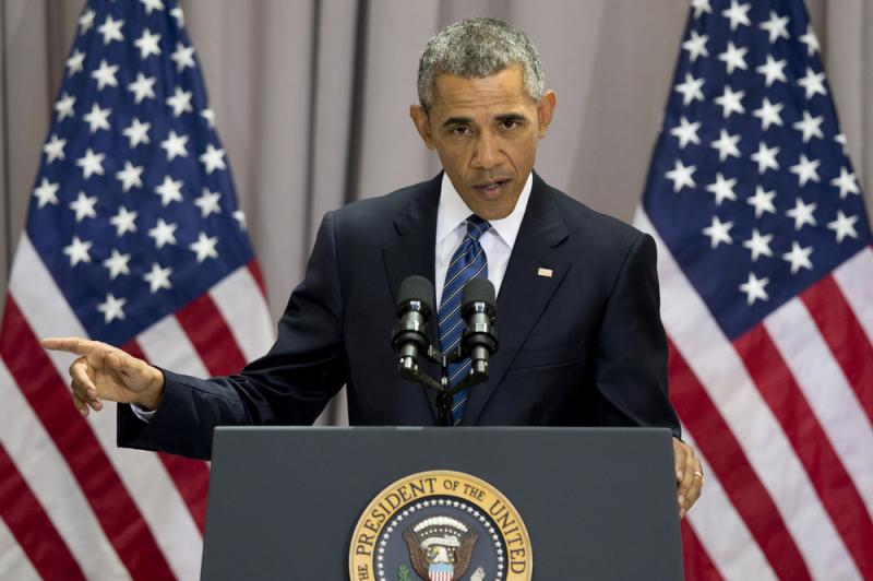 President Obama speaks about the nuclear deal with Iran at American University in Washington, D.C., on Wednesday. President Obama speaks about the nuclear deal with Iran at American University in Washington, D.C., on Wednesday.