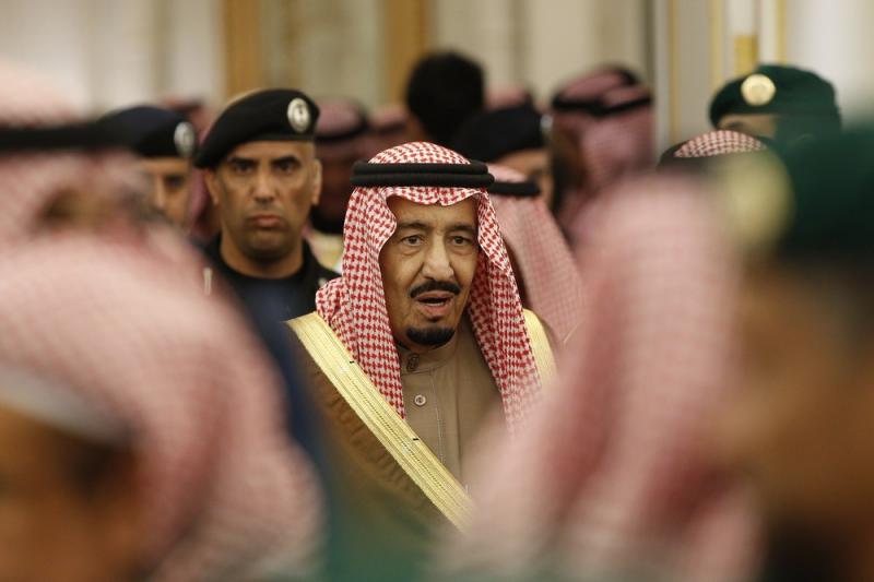 Saudi Arabia's King Salman attends a ceremony at the Diwan royal palace in Riyadh in April. Saudi Arabia's King Salman attends a ceremony at the Diwan royal palace in Riyadh in April.