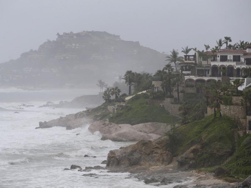 Waves hit the coast of Los Cabos, Mexico, on Sunday as Hurricane Odile nears landfall in the largely tourist area of the Baja California peninsula. Waves hit the coast of Los Cabos, Mexico, on Sunday as Hurricane Odile nears landfall in the largely tourist area of the Baja California peninsula.