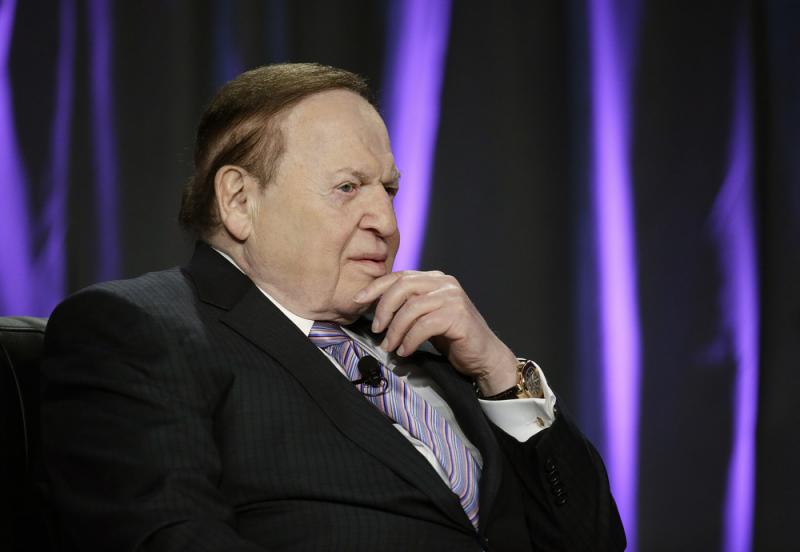 Las Vegas Sands Corp. CEO Sheldon Adelson. Las Vegas Sands Corp. CEO Sheldon Adelson.