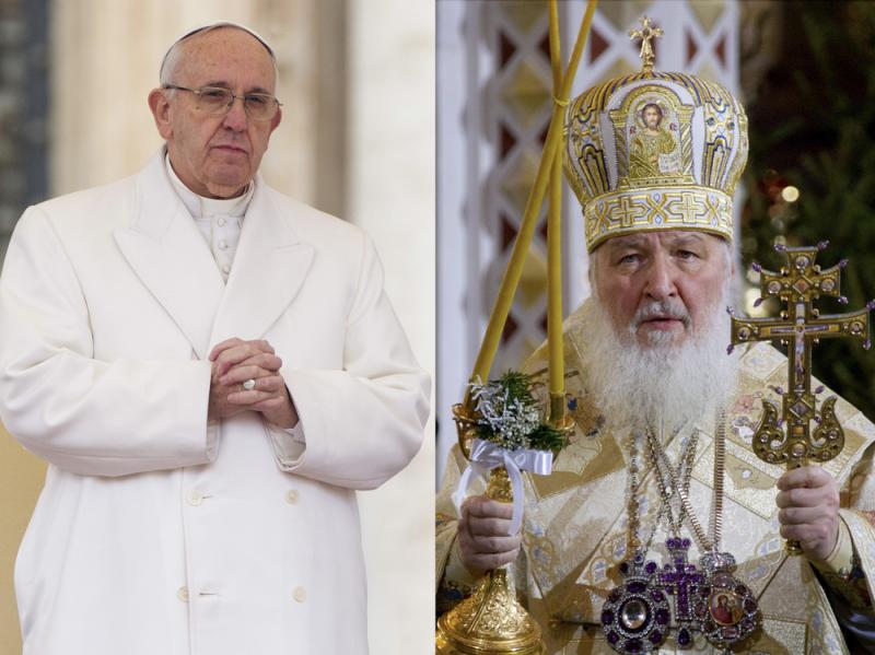 Pope Francis will meet Patriarch Kirill in Cuba, in a historic step to heal the 1,000-year schism that has divided the Roman Catholic and Russian Orthodox churches. Pope Francis will meet Patriarch Kirill in Cuba, in a historic step to heal the 1,000-year schism that has divided the Roman Catholic and Russian Orthodox churches.