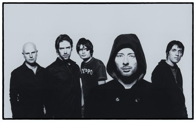 Radiohead circa 2000. Singer Thom Yorke (second from right) says that as much as the albums Kid A and Amnesiac channel the dread that loomed over their moment, they are also full of hope that another world is possible. Radiohead circa 2000. Singer Thom Yorke (second from right) says that as much as the albums Kid A and Amnesiac channel the dread that loomed over their moment, they are also full of hope that another world is possible.