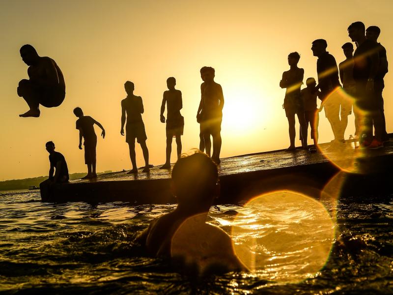 A new report finds that 2017 was one of the hottest years ever recorded. Here, a man dives into the sea in Istanbul in July 2017 during a heat wave that caused record temperatures in much of Turkey. A new report finds that 2017 was one of the hottest years ever recorded. Here, a man dives into the sea in Istanbul in July 2017 during a heat wave that caused record temperatures in much of Turkey.