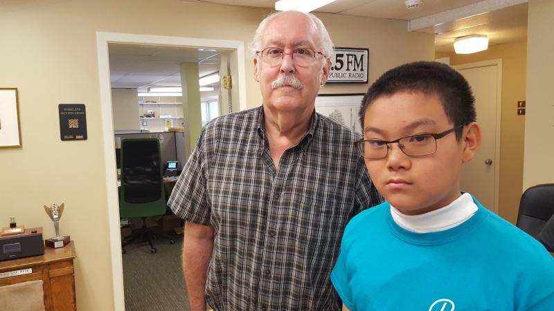 Ken Frazelle and Radio Camper Michael Shen Ken Frazelle and Radio Camper Michael Shen