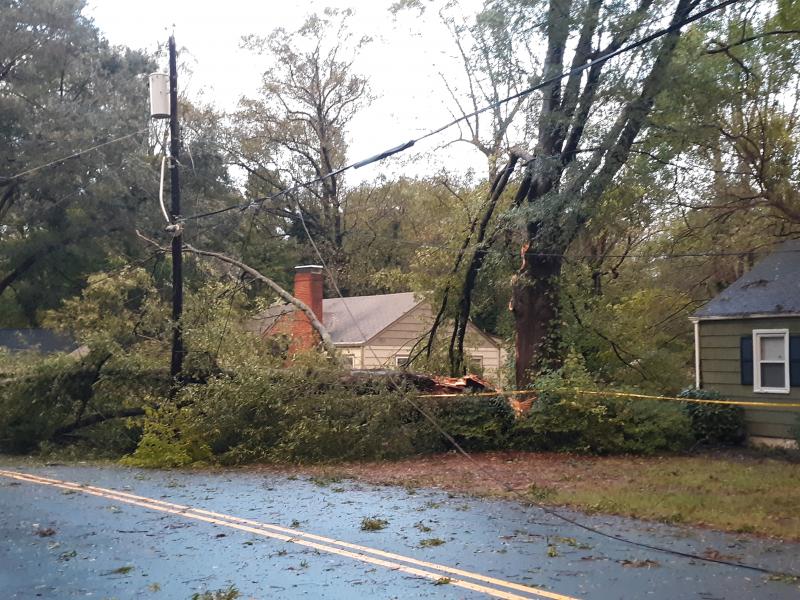 Outages In Carolinas Down To 175K After Michael | 88.5 WFDD