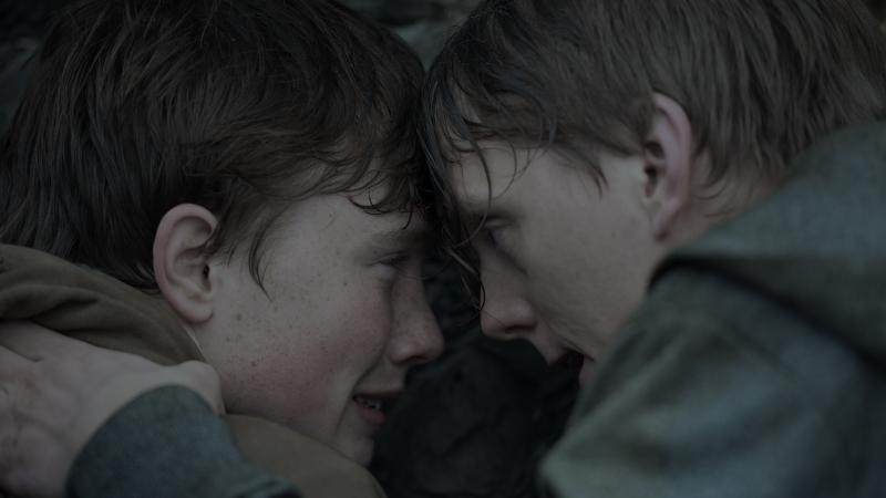 Isak Bakli Aglen and Jonas Strand Gravli play teens who are on the Norwegian island of Utøya during the 2011 terror attacks in Paul Greengrass' new film, 22 July. The film is being released Wednesday on both Netflix and in 100 theaters worldwide. Isak Bakli Aglen and Jonas Strand Gravli play teens who are on the Norwegian island of Utøya during the 2011 terror attacks in Paul Greengrass' new film, 22 July. The film is being released Wednesday on both Netflix and in 100 theaters worldwide.