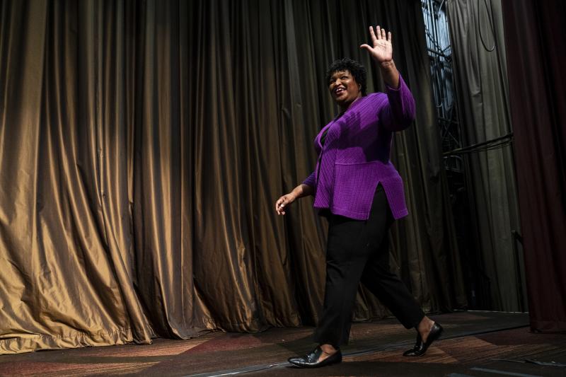 In addition to running for Georgia governor and registering some 800,000 voters, Stacey Abrams has written eight romance novels under the nom de plume Selena Montgomery. Now, her first three novels will be reissued. In addition to running for Georgia governor and registering some 800,000 voters, Stacey Abrams has written eight romance novels under the nom de plume Selena Montgomery. Now, her first three novels will be reissued.