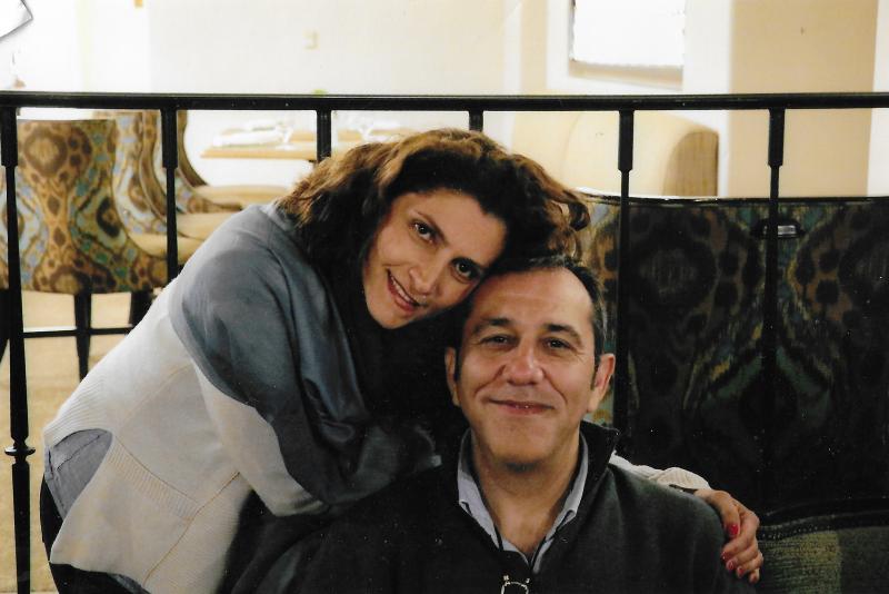 Bahareh and Emad Shargi in California in June 2017. Bahareh and Emad Shargi in California in June 2017.