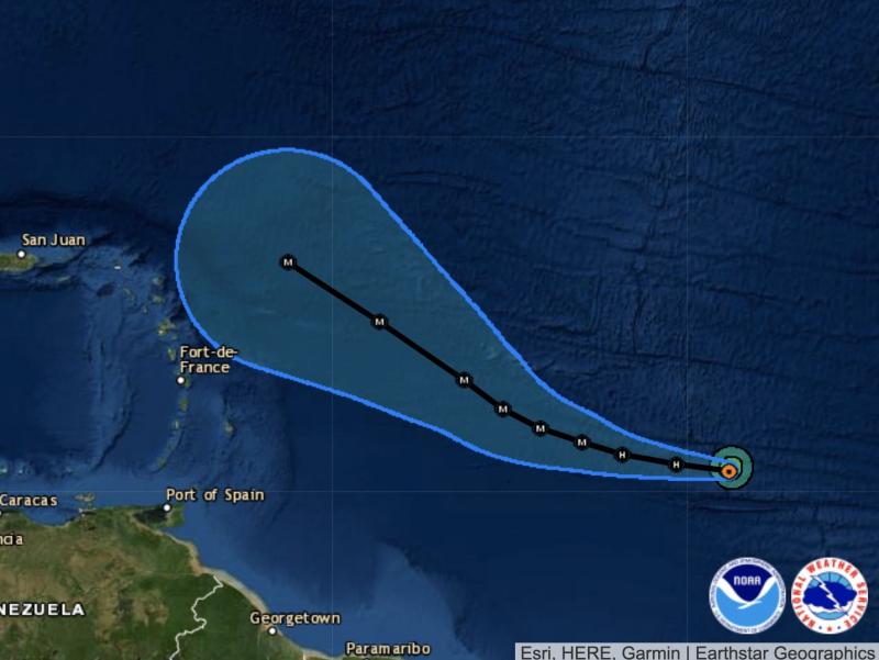 Hurricane Sam has not triggered any storm warnings or watches, but forecasters are keeping a close eye on the storm, with it predicted to reach major hurricane status on Saturday. Hurricane Sam has not triggered any storm warnings or watches, but forecasters are keeping a close eye on the storm, with it predicted to reach major hurricane status on Saturday.