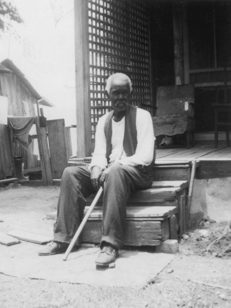 Former slave Felix Haywood, 92 years old when he was photographed in San Antonio in 1937, told an interviewer, "All we had to do was to walk, but walk south, and we'd be free as soon as we crossed the Rio Grande." Former slave Felix Haywood, 92 years old when he was photographed in San Antonio in 1937, told an interviewer, "All we had to do was to walk, but walk south, and we'd be free as soon as we crossed the Rio Grande."