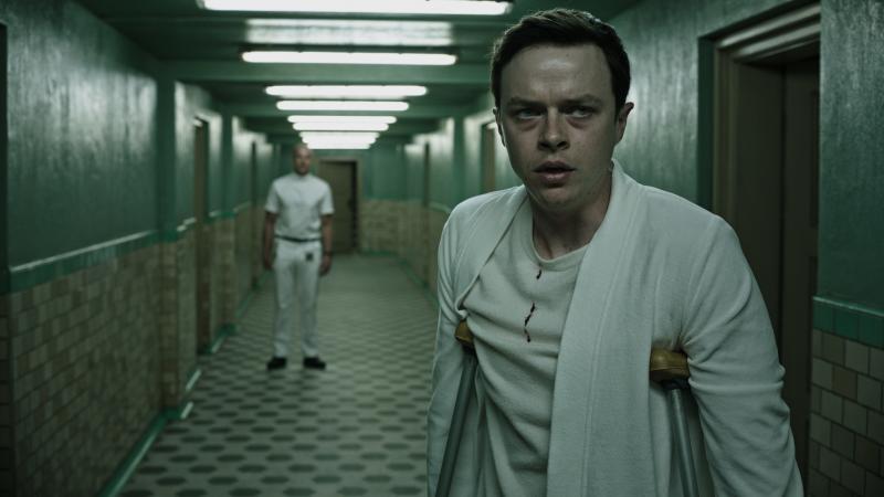 A Wall Street trader (Dane DeHaan) finds himself in sinister ... crutches ... in A Cure For Wellness. A Wall Street trader (Dane DeHaan) finds himself in sinister ... crutches ... in A Cure For Wellness.